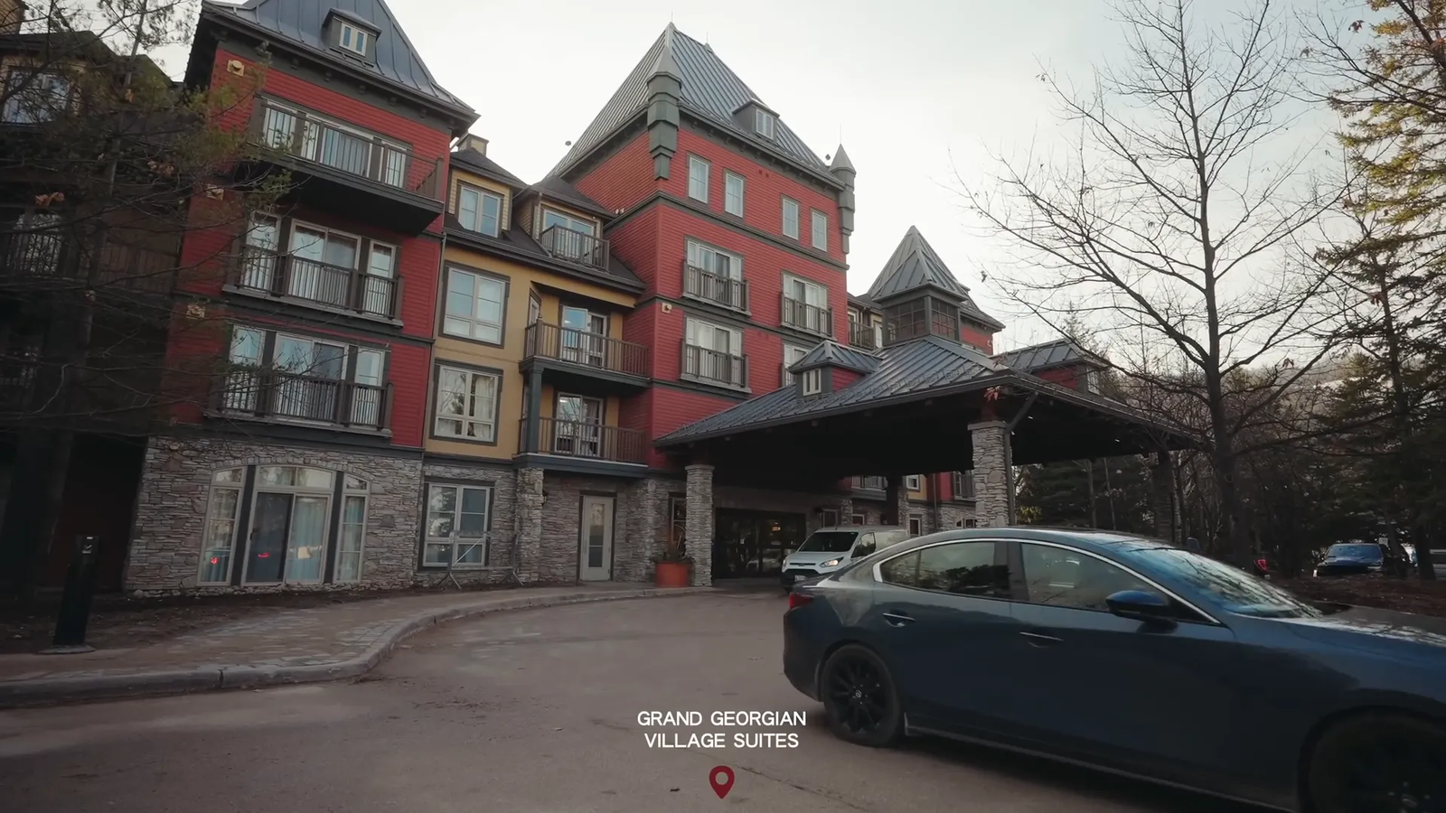 Arriving at Blue Mountains and checking in at Grand Georgian Village Suites
