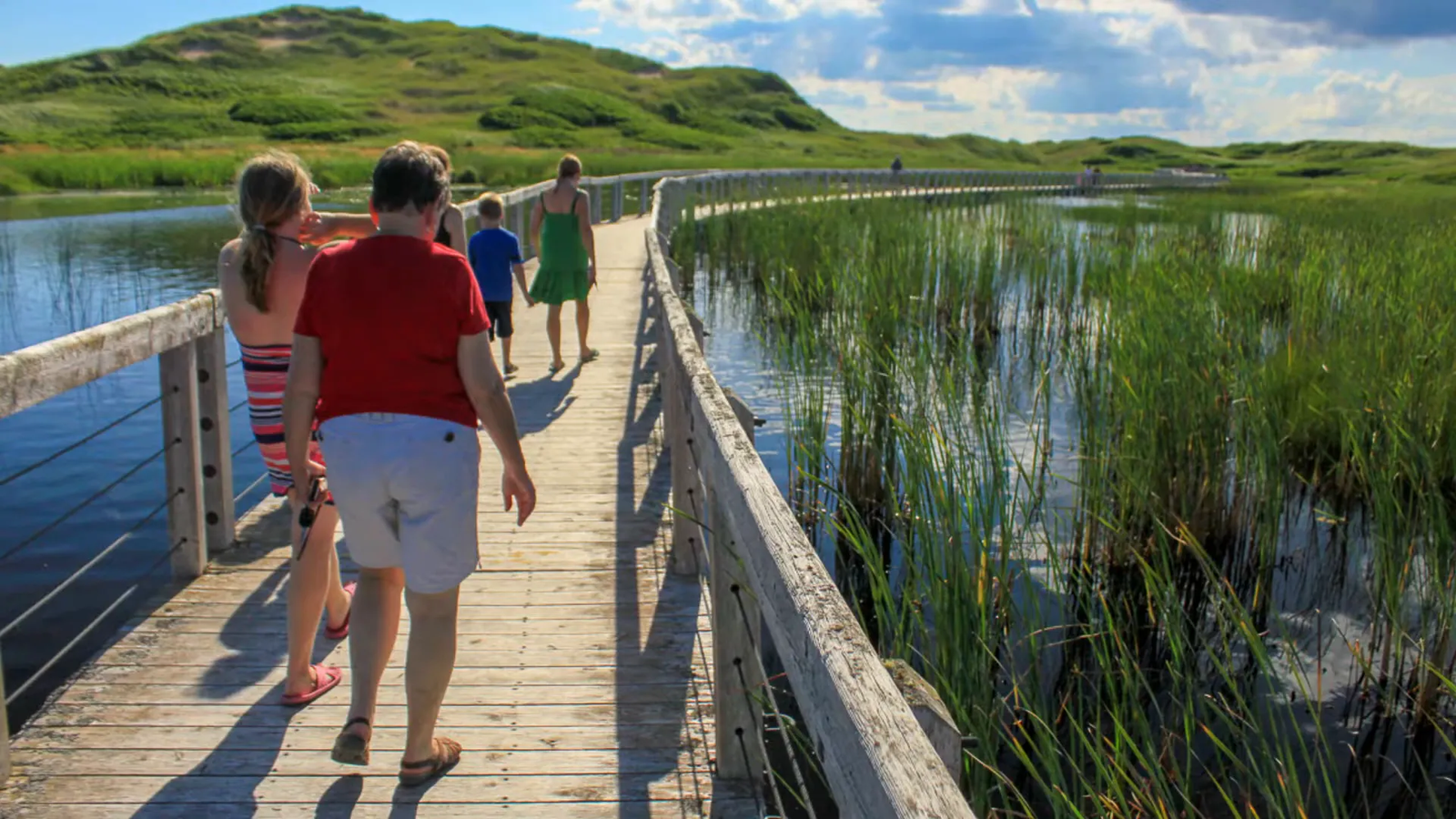 White sand beach at Prince Edward Island National Park