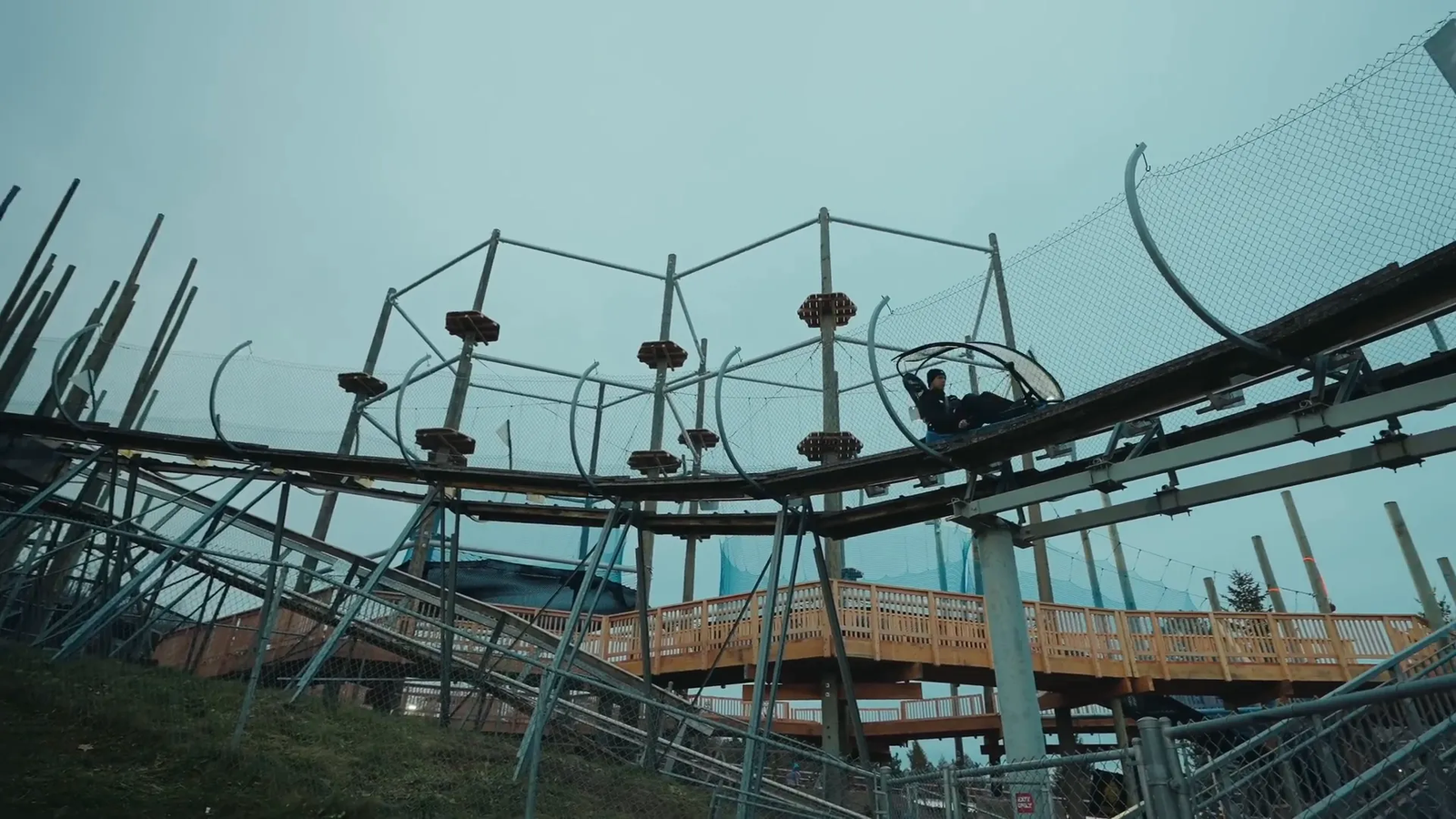 Ridge Runner Mountain Coaster ride at Blue Mountain