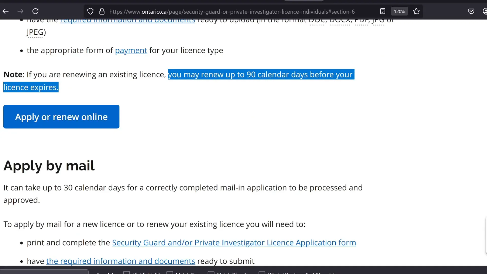 Security Guard License Renewal Process